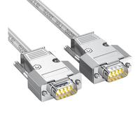 Wiffe Diritto industriale attraverso 9Pin RS232 9Pin Cavo RS232 Cavo di estensione RS232 maschio a femmina Comunicazione Industriale Automazione