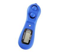 Wiffe Efficient Counting Gadget Contatore Digitale per Esterni Blu | Strumento di rilassamento per la gestione dello stress per credenti, esercizio delle dita, pratica spirituale consapevole e
