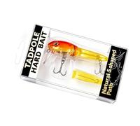 Wiffe Esca per Ricerca del Corpo Duro 8, 7 cm 3, 43 Pollici 8, 5 G | Labbro da immersione, 2 ami tripli esche da pesca sui fiumi con spinner posteriore