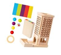Wiffe Gioco da Tavolo interattivo con Bastoncini da Tirare in Legno Che combina la Pratica ' Equilibrio e l ' apprendimento Divertente per i Bambini Gioco abilità motorie Fini con Bastoncini Legno