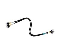 Wiffe HBA Controller Cavo di Collegamento | Cablaggio interno del server SFF-8654 8i, 24 Gbps 65 Cm Costruzione intrecciata per i compiti di manutenzione dello storage