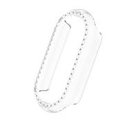 Wiffe Inlay Screen Protector Hollow Case per Band, Trasparente | Vetro temperato per interni ed esterni, accessorio alla moda adatto per Band 9/9NFC Technology Women