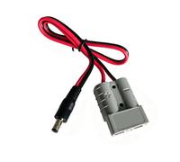 Wiffe Plug DC5.5X2.1Mm Cavo Adattatore Maschio per Golf Cart, 1m | Cavo di alimentazione 14 AWG per carrelli da golf, trattori, barche, distribuzione dell'energia, sistemi solari