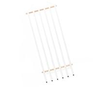 Wiffe Porta accessori per capelli decorativo per camera da principessa, può contenere oltre 60 fiocchi staccabili, accessori per capelli, gancio in legno per la stanza delle ragazze