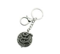 Wiffe Portachiavi con bacchetta a spirale serpente Dark
