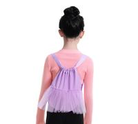 Wiffe Pratico zaino da danza classica con pannello a rete ventilato comodo per ballerini che trasportano scarpe e costumi da viaggio custodia da ballo