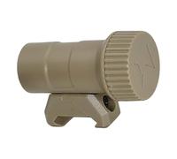 Wiffe Scatola di immagazzinaggio della batteria per celle 123A LC16340, custodia di backup in ABS con tappo a vite per campeggio e attrezzatura da campo Custodia per batteria di ricambio tubo
