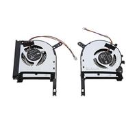 Wiffe Set di 2 ventole di raffreddamento per CPU GPU per FX506IH | Motore Brushless per Gaming, raffreddamento del computer portatile, ventola di raffreddamento CPU originale FX506L Coppia