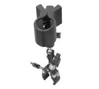 Wiffe Supporto della clip che sostiene gli oggetti da 33mm a 60mm | Supporto in metallo con presa sicura e angoli regolabili, imbottitura in spugna per microfoni sulla scrivania