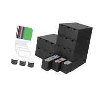 Wiffe Supporto Portatile Compatto Robusta Carta ondulata per Carte collezionabili Ricordi Organizzazione per l ' archiviazione Carte in Carta ondulata multiscomparto