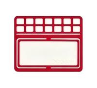 Wiffe Tappetino in feltro per gioielli, rosso, 24 x 30 cm | Tampone di smistamento, Findings Staging, Hobby Table Helper, Ordine di installazione