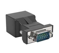 Wiffe VGA Extender Utilizzando singolo cavo Ethernet, connettore maschio | High Claritys - Estensore video VGA a adattatore RJ45 per vari scenari