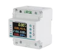 WiFi 100A Contatore di Energia Monofase Intelligente con Richiusura Automatica, Monitor di Energia Prepagata Bidirezionale, Protettore di Tensione e Corrente