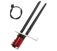 WiFi 6 AX3000 PCIe WiFi Scheda, 1200 Mbps Dual Frequency 6 Scheda di Rete, PCIe di Abbinamento Rapido, per 7 8 10 11