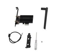 WiFi 6E PCIe Card Tri Band 5400MBPS con 5 3 e battito di calore per 10 11 aggiornamento a rete PC desktop