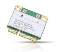 WiFi 7 Tri-band Mezza Mini Scheda di Rete Wireless PCI-E 8774MBPS (2,4/5/6GHz) con MU-MIMO e BT 5.4 per Laptop PC Desktop-WINS 10/11, Linux, Chrome OS (Nessuna antenna)