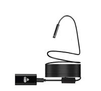 WIFI 8MM 2/5/10m Endoscopio Semi-Rigido Rilevamento Auto Ispezione Periscopio Snake Video Macchina Fotografica Flessibile Telecamera Ispezione Professionale(10m,720P Soft cable)