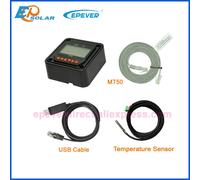 WIFI bluetooth Scatola Del Telefono Mobile APP per EPEVER regolatore solare eBox-WIFI-01 eBox-BLE-01 MT50 metro di distanza eLog01 sensore di Temperatura Only USB cable