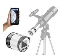 WiFi Electronic Eyepiece Camera, Optical Eyepiece Recorder with 2K HD Video & WiFi Telescope Camera Eyepieces 2-Inch Screen Digital Eyepieces for Astrophotography Bird Watching