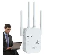 Wifi Extender Signal Booster, Internet Extender WiFi Booster 1,2 Gbps Home | 4 Port Double Band 5GHz/2,4 GHz, router di rete, di accesso, configurazione 'app per casa