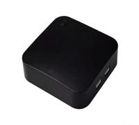 WiFi Garage Controller Plastica Nero Voce Attivato | Controllo remoto app, attivazione vocale, controlli dello stato in tempo reale, migliora la sicurezza domestica