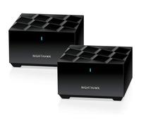 WiFi Mesh Netgear Nighthawk 2 Nodi 1800 Mbps 280 m² WPA3 App Nighthawk