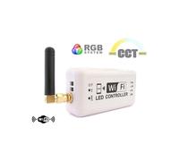 WiFi Mini Centralina Led CCT Dimmer RGB Controller Domotica Con Iphone iOS Smart