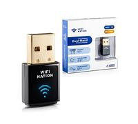 WiFi Nation® WiFi Dongle Mini 802.11ac AC600 USB Wifi, dongle Internet, chipset: Realtek RTL8811AU, Dual Band 2.4GHz o 5GHz, Windows, MacOS e Linux supportati