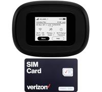 WiFi portatile portatile 5G | Verizon Wireless Jetpack Inseego MiFi M1000 | LTE Cat20 fino a 2,4 Gbps | Utilizzo fino a 12 ore | Hotspot mobile da viaggio | EVDO-LINK Bundle - Verizon Sim Card