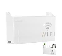Wifi Router Scatole di Immagazzinaggio, Wi-fi R esterno B-ox, Wireless Ro uter Rack Soggiorno Montato a Parete W-iFi S Torage Caso, Decorativo Rou ter Hider Rack Cable Organizer B.ox Per Sto Rage Of
