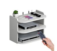 Wifi Router Stand - Wifi Router Shelf | Multi Layer Projector Storage Rack | No Drill Wireless Routers Heat Dissipation Rack | Multifunctional Storage Racks For Set-top Boxes, Routers, Game Consoles