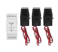 WiFi Smart Energy Meter con 3 200A Currente di morsetto 3 Fase 4 WWH Monitoraggio di potenza per sistemi fotovoltaici solari e griglie urbane AC90 250V