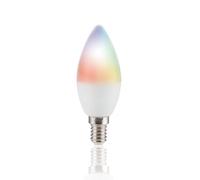 Wifi Smart LED Candle Bulb E14 E14 5W 470LM CCT (2700-6500K) Dimmable & RGB