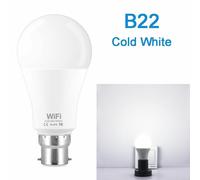 Wifi Smart LED RGB Lampadina 15W Regolabile Alexa Google Casa Control Smartphone