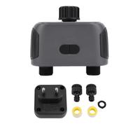 WiFi Sprinkler Timer with 2 Outlets, Smart Hose Water Timer for Garden Irrigation Programmable Timed Watering Controller with Delay Cycle Settings