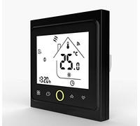 WiFi - Termostato intelligente per acqua, elettrico, riscaldamento a pavimento, acqua a gas, con Alexa Google Homepage (BHT-002-GALW(Wifi),Black)