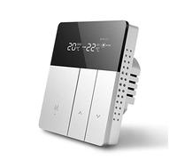 WiFi Termostato Smart per Caldaia, Tuya Zigbee Wifi Termostato Smart Room Termostato, Per Riscaldamento a Pavimento Dell'acqua Compatibile Alexa Google, Settimanale Programmabile 3A I8HGE