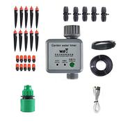 WIFI Timer di annaffiatura Automatico Drip Irrigation Garden Controller dell'acqua Valvola Smart Home Gardener,Multiuso(10 pots Watering Kit)