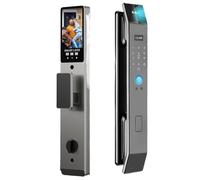 Wifi Tuya APP Face Recognition Smart Door Lock With Camera Video Call Voice Intercom Digital Automatic