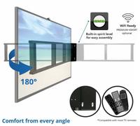 Wifi TV Supporto-parete Motorizzata Elettrico Supporto Televisione Orientabile