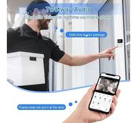 WIFI Video campanello telecamera Wireless visione notturna citofono visione nott