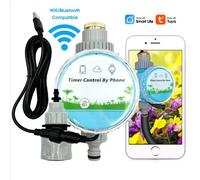 WiFi Wireless Garden Water Timer Smart Phone telecomando casa serra irrigazione esterna Kit automatico Gateway integrato