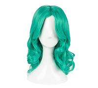 Wig Anime Cosplay gioco di ruolo per Sailor Nettuno, parrucca lunga verde riccia cosplay