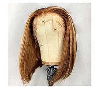 Wig Bob Wig Pizzo Front Human Hair parrucche per donne da 10-16 pollici pre-pizzico di pizzo dritto dritto parrucca anteriore glueless ombre colorata parrucca grigio grigio parrucche per donne (10