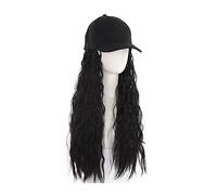 Wig Cap L'estensione dei capelli del cappello della parrucca sintetica riccia ondulata lunga da donna regola la dimensione(25)