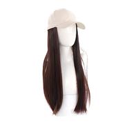 Wig Cap L'estensione dei capelli del cappello della parrucca sintetica riccia ondulata lunga da donna regola la dimensione(17)