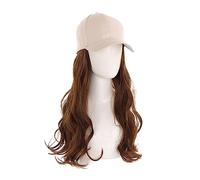 Wig Cap L'estensione dei capelli del cappello della parrucca sintetica riccia ondulata lunga da donna regola la dimensione(15)