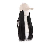 Wig Cap L'estensione dei capelli del cappello della parrucca sintetica riccia ondulata lunga da donna regola la dimensione(13)