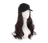 Wig Cap L'estensione dei capelli del cappello della parrucca sintetica riccia ondulata lunga da donna regola la dimensione(7)