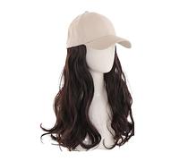 Wig Cap L'estensione dei capelli del cappello della parrucca sintetica riccia ondulata lunga da donna regola la dimensione(16)